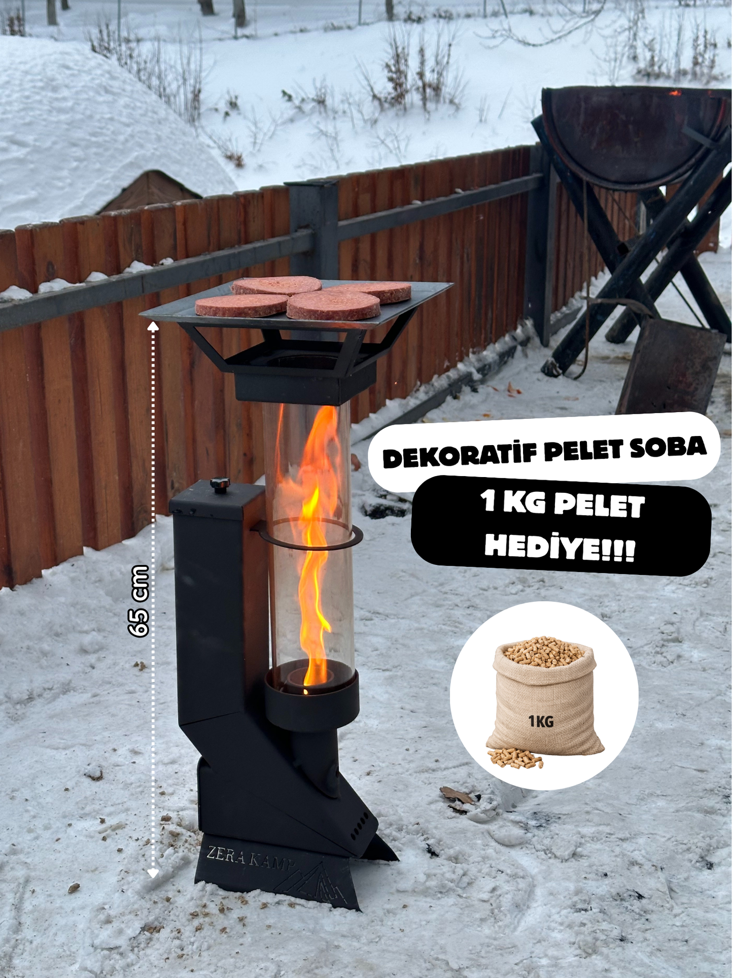 Pelet Soba – Dekoratif Ocak