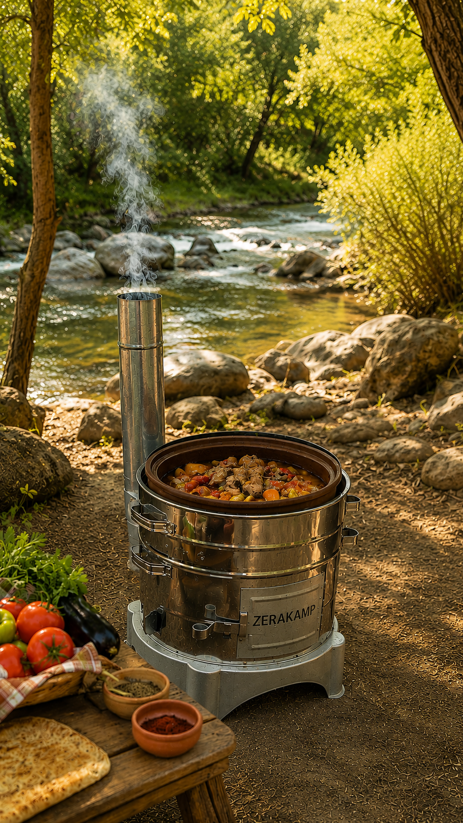 40 cm Toprak Mangal Seti