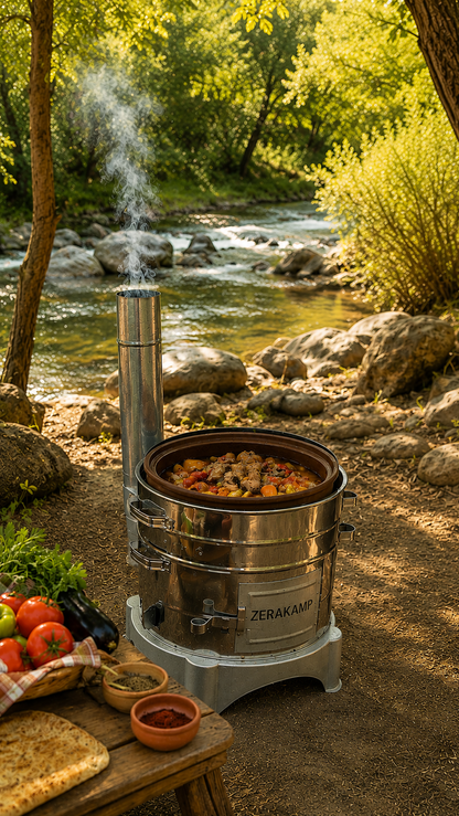 40 cm Toprak Mangal Seti