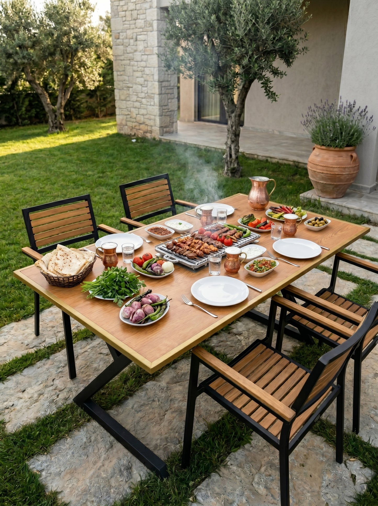 Ocakbaşı Sabit Mangal Masası