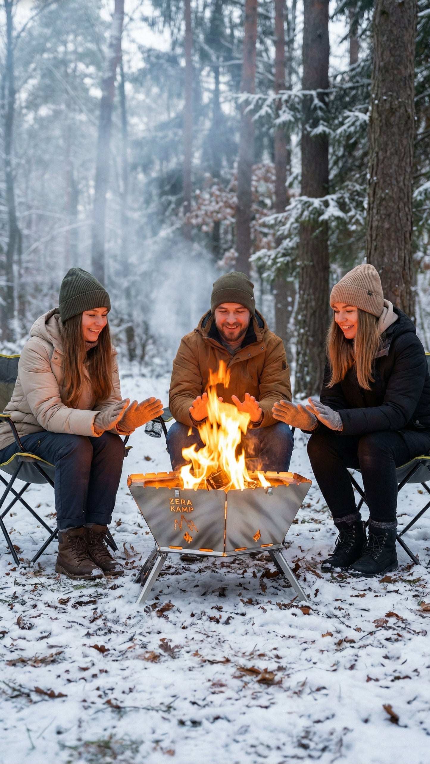 🔥 Taşınabilir Katlanabilir Kamp Ateş Çukuru