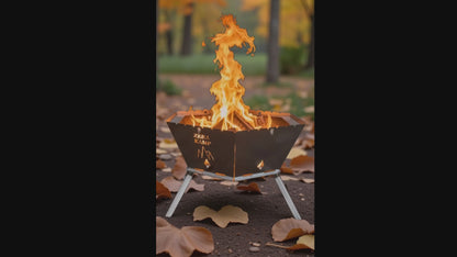 🔥 Taşınabilir Katlanabilir Kamp Ateş Çukuru